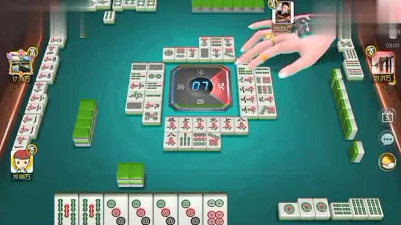 电子迷你麻将怎么开挂视频（电子屏麻将）
